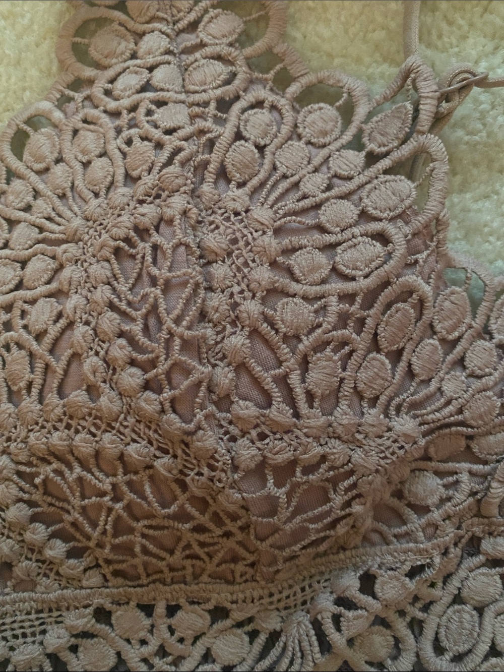 Rue 21 2 bralettes. Lacy brown one NWT - Picture 2 of 7